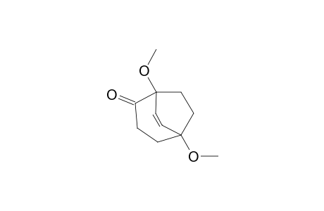1,5-Dimethoxybicyclo(3.2.2)non-6-en-2-one