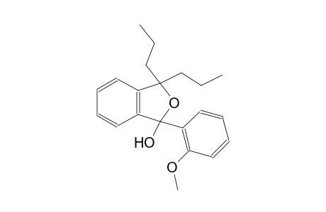 1-(2-methoxyphenyl)-3,3-dipropyl-1,3-dihydro-2-benzofuran-1-ol