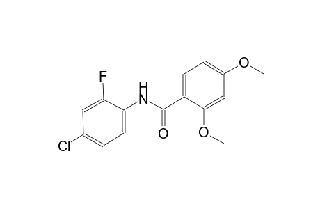 N-(4-chloro-2-fluorophenyl)-2,4-dimethoxybenzamide