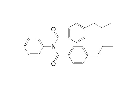 4-Propyl-N-(4-propylbenzoyl)-N-phenylbenzamide