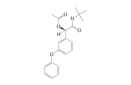 2-ACETOXY-N-(TERT.-BUTYL)-2-(3-PHENOXYPHENYL)-ACETAMIDE