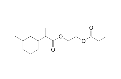 2-(propionyloxy)ethyl 2-(3-methylcyclohexyl)propanoate