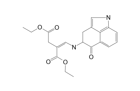 (Z)-N-(5-Oxo-1,3,4,5-tetrahydrobenz[c,d]indol-4-yl)-2',3'-diethoxycarbonyl-1'-propenylamine