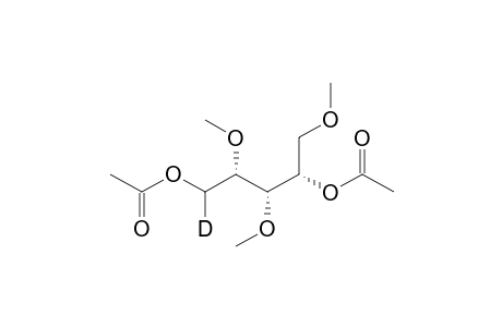 1,4-di-O-acetyl-1-deuterio-2,3,5-tri-O-methyl-L-arabinitol