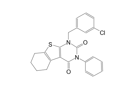 1-(3-chlorobenzyl)-3-phenyl-5,6,7,8-tetrahydro[1]benzothieno[2,3-d]pyrimidine-2,4(1H,3H)-dione