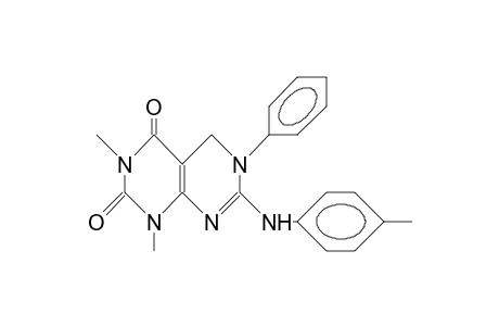 Pyrimido[4,5-d]pyrimidine-2,4(1H,3H)-dione, 5,6-dihydro-1,3-dimethyl-7-[(4-methylphenyl)amino]-6-phenyl-
