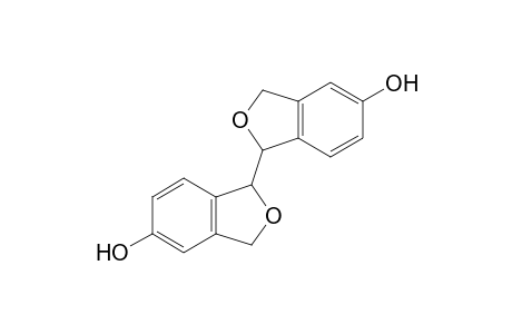 1,3-Dihydro-1-[1',3'-dihydro-5'-hydroxyisobenzofuran-1'-yl]-isobenzofuran-5-ol