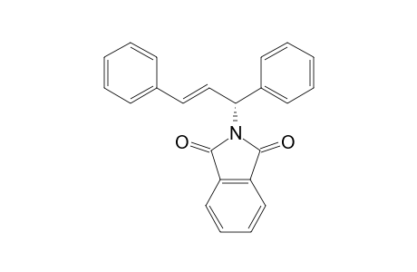 2-[(E,1R)-1,3-diphenylallyl]isoindoline-1,3-dione