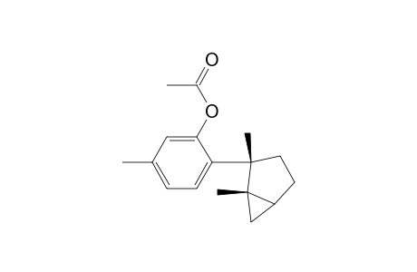 m-Cresol, 6-(1,2-dimethylbicyclo[3.1.0]hex-2-yl)-, acetate, (1S,2R)-(-)-