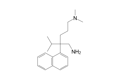 N,N-dimethyl-4-isopropyl-4-(alpha-naphthyl)-1,5-pentanediamine