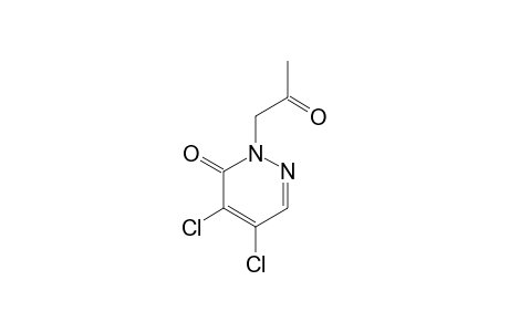 4,5-DICHLORO-1-(2-OXOPROPYL)-PYRIDAZIN-6-ONE