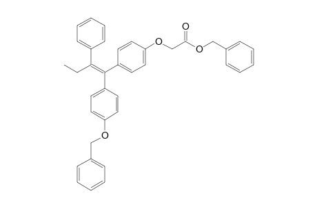 (Z)-2-[4-[1-(PARA-HYDROXYPHENYL)-2-PHENYL]-1-BUTENYL]-PHENOXYACETIC-ACID-BENZYLESTER