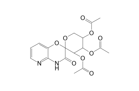 Spiro[2H-pyrido[3,2-b][1,4]oxazin-3(4H)-one-2,2'-3',4',5'-triacetoxypyran]