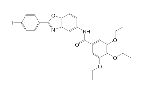 benzamide, 3,4,5-triethoxy-N-[2-(4-iodophenyl)-5-benzoxazolyl]-