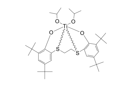 DI-(ISOPROPOXY)-[1,4-DITHIABUTANEDIYL-2,2'-BIS-(4,6-DI-TERT.-BUTYLPHENOXY)]-TITANIUM