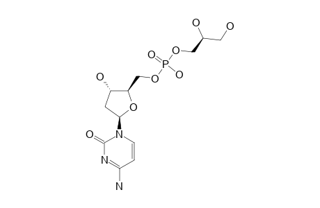5'-O-(SN-GLYCERO-3-PHOSPHORYL)-2'-DEOXYCYTIDINE