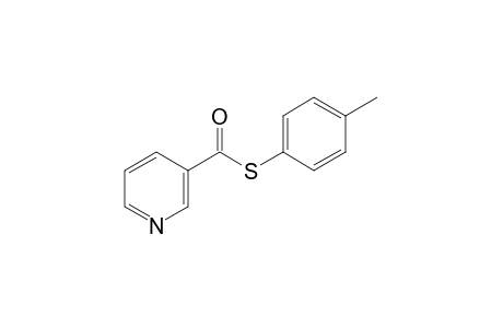 thiolonicotinic acid, p-tolyl ester