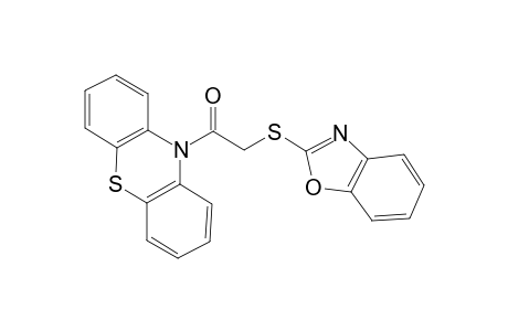 2-(1,3-benzoxazol-2-ylsulfanyl)-1-phenothiazin-10-yl-ethanone