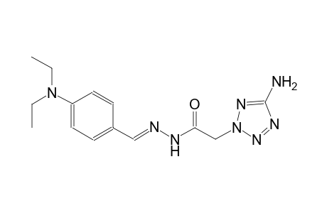 2-(5-amino-2H-tetraazol-2-yl)-N'-{(E)-[4-(diethylamino)phenyl]methylidene}acetohydrazide
