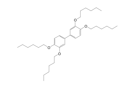 3,3', 4,4'-Tetrakis(hexyloxy)biphenyl