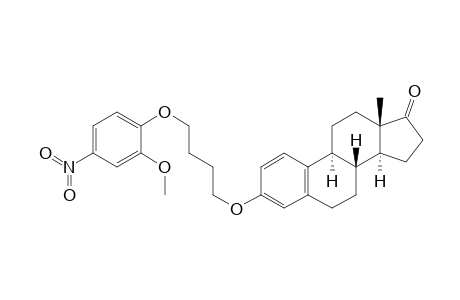 Estra-1,3,5(10)-trien-17-one, 3-[4-(2-methoxy-4-nitrophenoxy)butoxy]-
