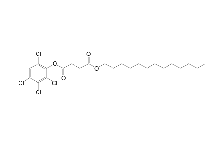 Succinic acid, 2,3,4,6-tetrachlorophenyl tridecyl ester