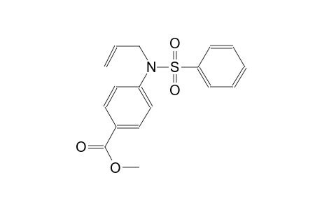 benzoic acid, 4-[(phenylsulfonyl)-2-propenylamino]-, methyl ester
