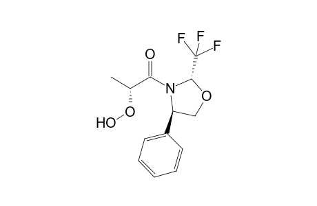 (2S,4R)-2-trifluoromethyl-3-[(R)-2-hydroperoxypropanoyl]-4-phenyl-1,3-oxazolidine