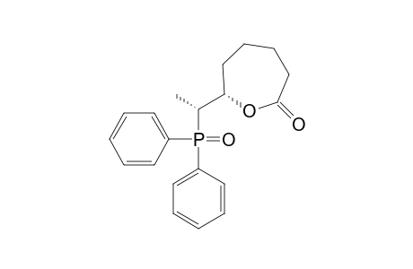 2-Oxepanone, 7-[1-(diphenylphosphinyl)ethyl]-, (R*,S*)-(.+-.)-