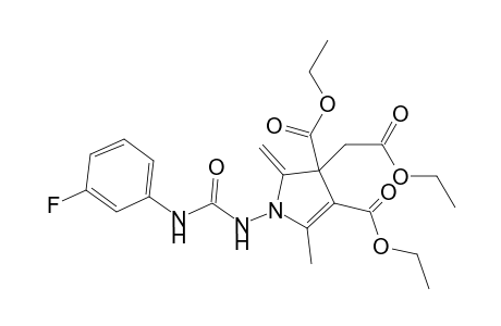 Diethyl 1-{[(3-Fluoro)anilinocarbonyl]amino}-3-(2-ethoxy-2-oxoethyl)-5-methyl-2-methylene-2,3-dihydropyrrole-3,4-dicarboxylate