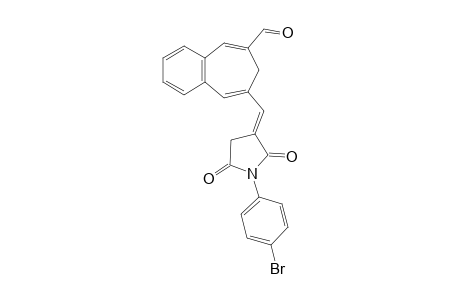 6-Formyl-1-[N-(4-bromophenyl)succinimidylidenemethyl]-3,4-benzocyclohepta-1,3,5-triene