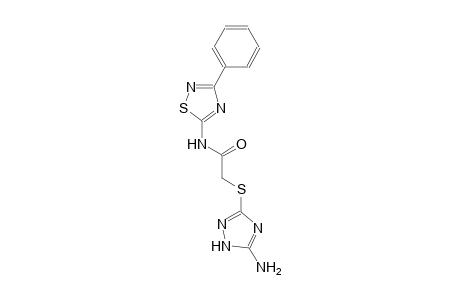acetamide, 2-[(5-amino-1H-1,2,4-triazol-3-yl)thio]-N-(3-phenyl-1,2,4-thiadiazol-5-yl)-