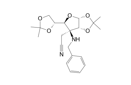 .alpha.-D-Glucofuranose, 3-(cyanomethyl)-3-deoxy-1,2:5,6-bis-O-(1-methylethylidene)-3-[(phenylmethyl)amino]-