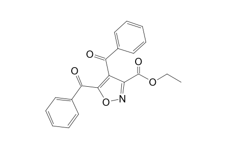 4,5-Dibenzoyl-isoxazole-3-carboxylic acid ethyl ester