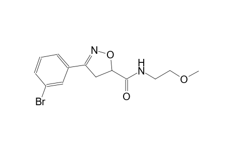 5-isoxazolecarboxamide, 3-(3-bromophenyl)-4,5-dihydro-N-(2-methoxyethyl)-