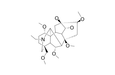 14-DEANISOYLOXY-14-HYDROXY-CRASSICAUSINE