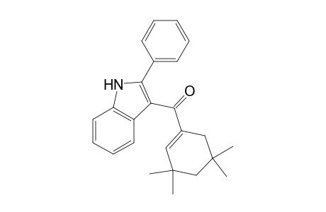 (2-phenyl-1H-indol-3-yl)-(3,3,5,5-tetramethyl-1-cyclohexenyl)methanone