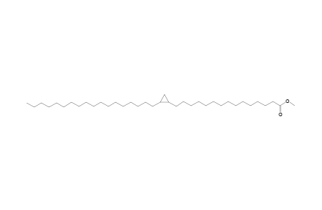Cyclopropanepentadecanoic acid, 2-octadecyl-, methyl ester