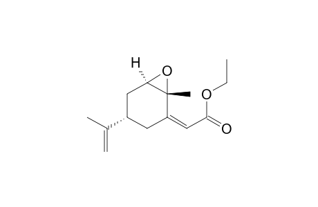 7-Oxabicyclo[4.1.0]heptane, acetic acid deriv.