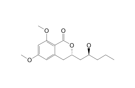 3,4-DIHYDRO-6,8-DIMETHOXY-3-(2-HYDROXYPENTYL)-ISOCOUMARIN