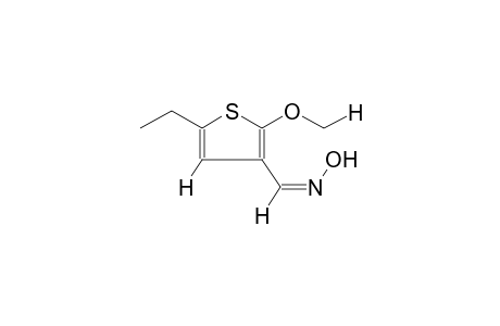 (Z)-2-METHOXY-5-ETHYL-3-(HYDROXYIMINOMETHYL)THIOPHENE