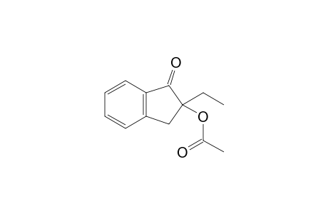 (2-ethyl-1-oxo-indan-2-yl) acetate
