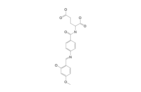 N-[4-[[(2-HYDROXY-4-METHOXYPHENYL)-METHYLENE]-AMINO]-BENZOYL]-L-GLUTAMIC-ACID