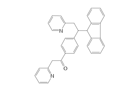 4'-[1-FLUOREN-9-YL-2-(2-PYRIDYL)ETHYL]-2-(2-PYRIDYL)ACETOPHENONE
