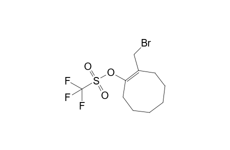 2-Bromomethylcyclooct-1-enyltrifluoromethanesulfonate