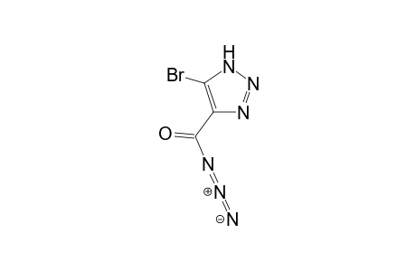 5-Bromo-1H-1,2,3-triazole-4-carboxazide