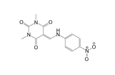 1,3-dimethyl-5-[(4-nitroanilino)methylene]-2,4,6(1H,3H,5H)-pyrimidinetrione