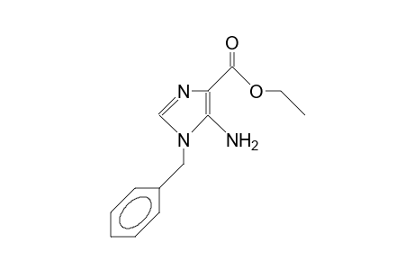 5-Amino-1-benzyl-imidazole-4-carboxylic acid, eth yl ester