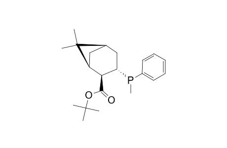 TERT.-BUTYL-(1S,2S,3R,R(P))-6,6-DIMETHYL-3-(METHYLPHENYLPHOSPHANYL)-BICYCLO-[3.1.1]-HEPTANE-2-CARBOXYLATE