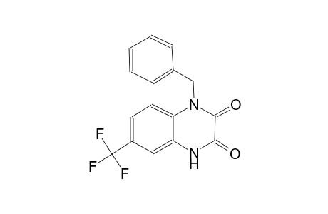 4-(Phenylmethyl)-7-(trifluoromethyl)-1H-quinoxaline-2,3-dione